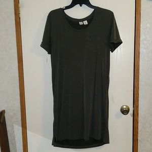 Super soft Olive green dress/ nightgown